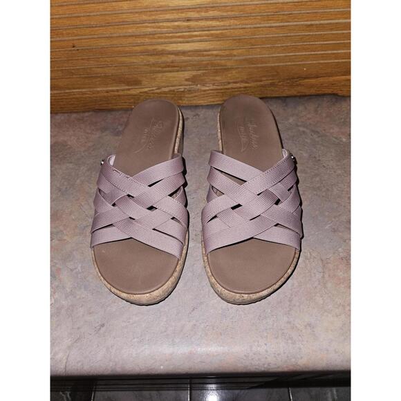 Skechers Shoes - Skechers Womens Arch Fit Beverlee Comfort Wedge Sandals NWOT